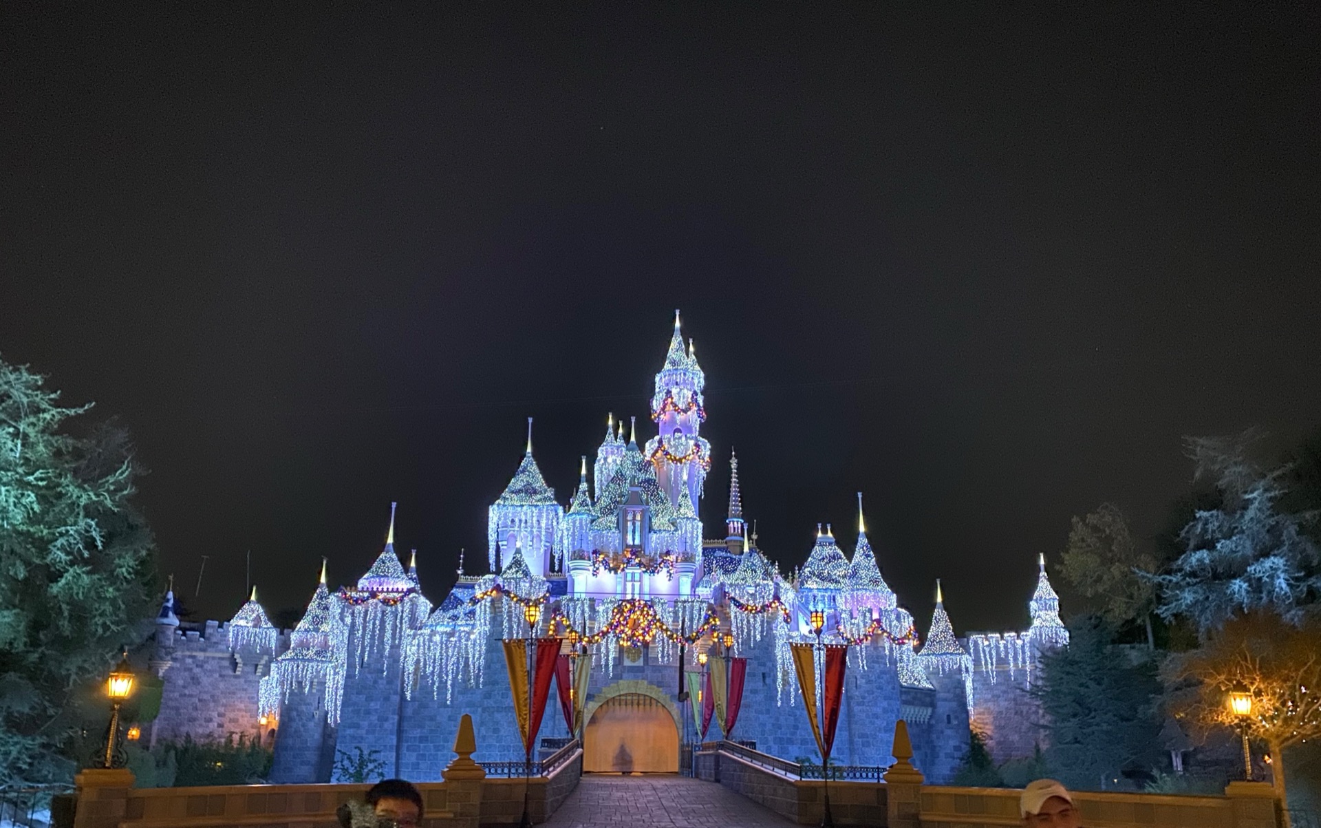 Disneyland at Christmas, Anaheim, California