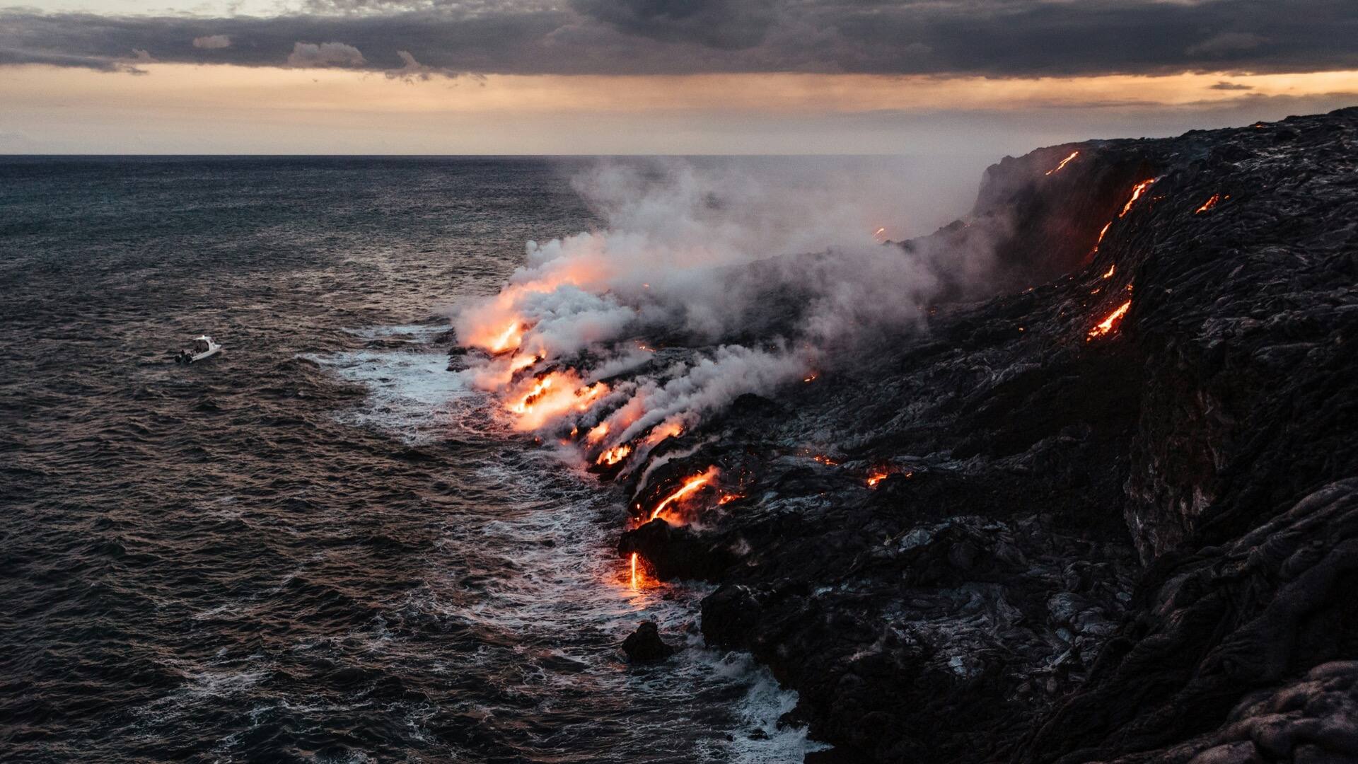 Kilauea volcano, Big Island, Hawaii