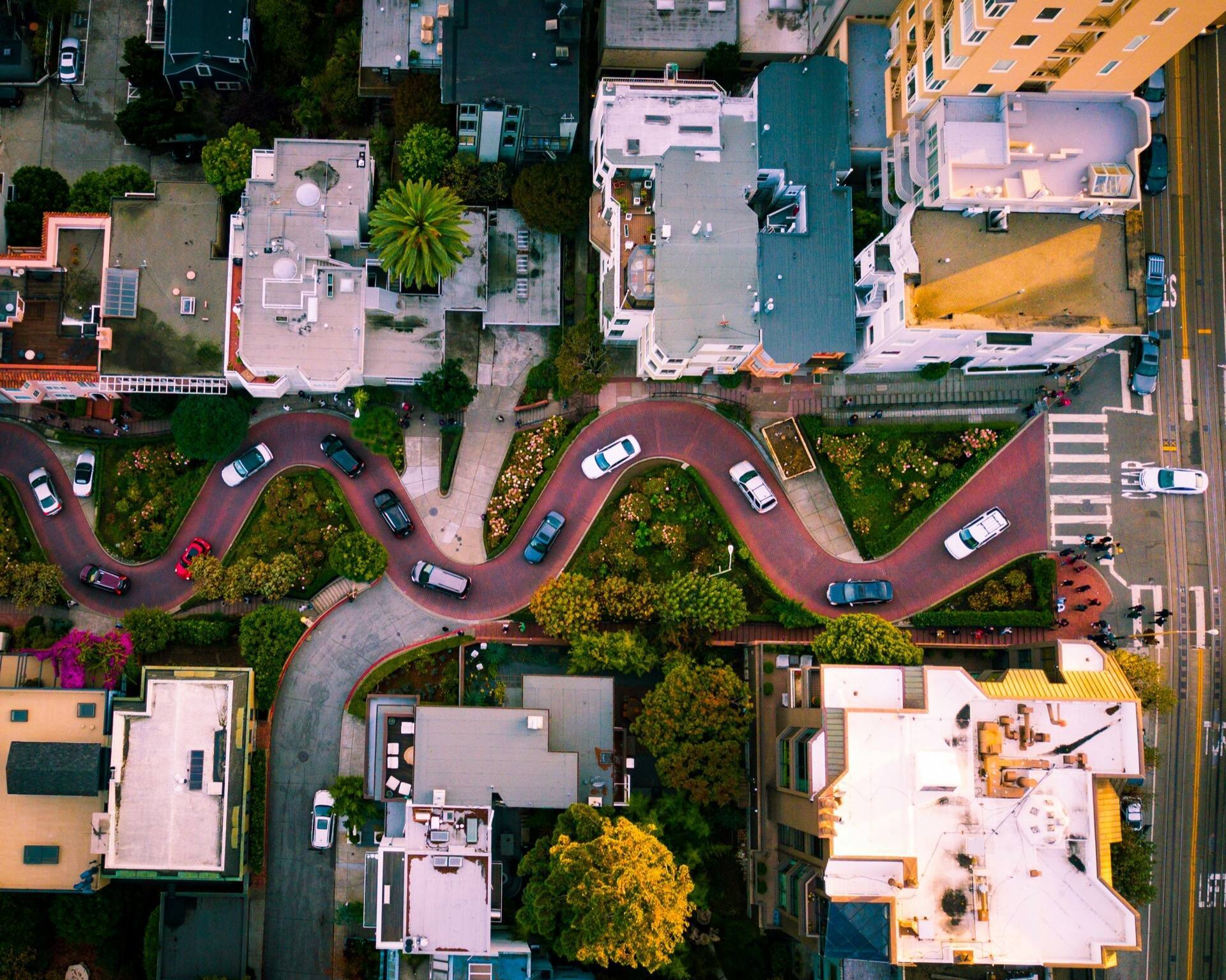 Lombard Street, San Francisco, California