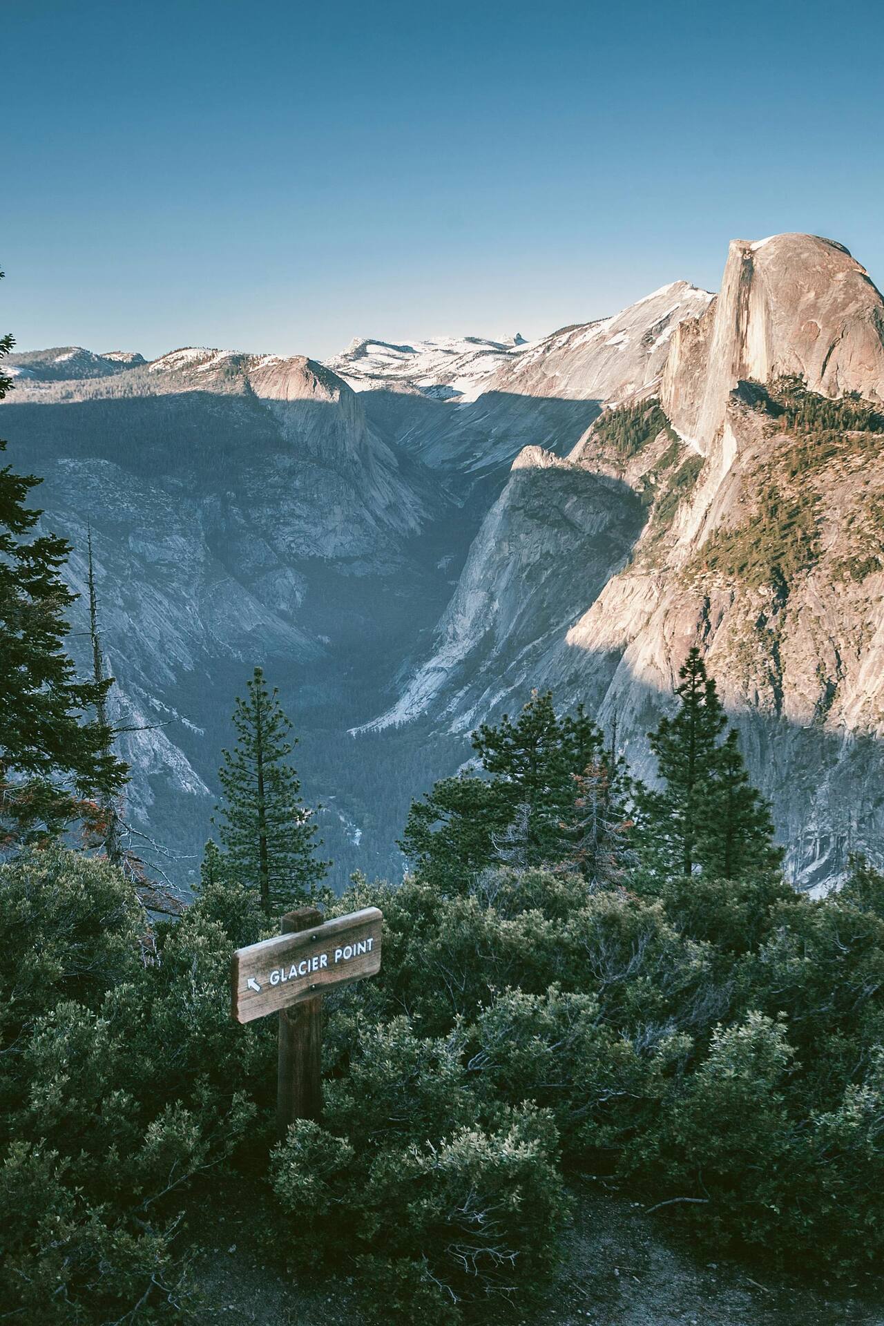 Yosemite Valley viewed from Glacier Point