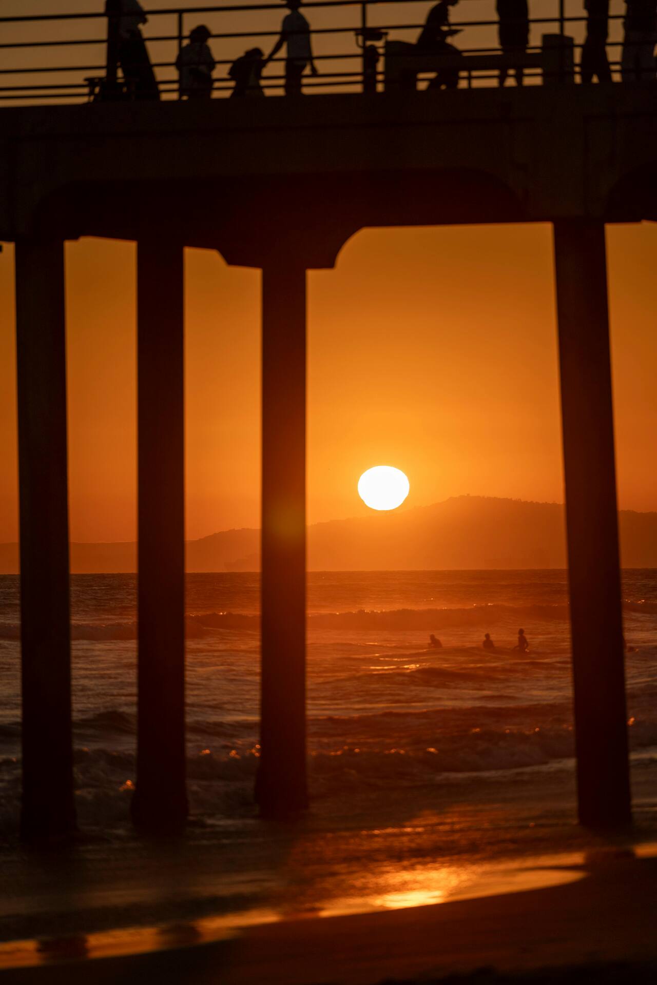 Hermosa Beach Pier on the South Bay, Los Angeles